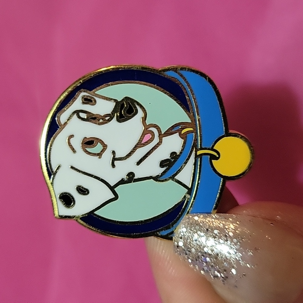 🆕️Disney 101 Dalmatians Magical Mystery Golden Lined Pin